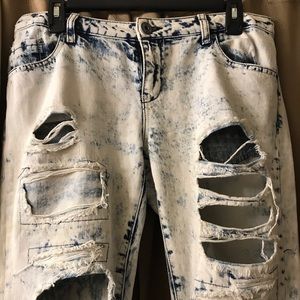 Jeans white washed women’s